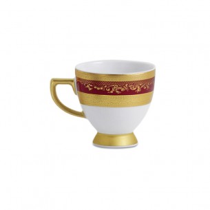 Royal Gold Bordeaux  Espresso cup