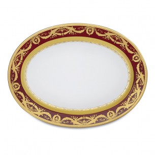 Imperial Gold Bordeaux  Oval platter