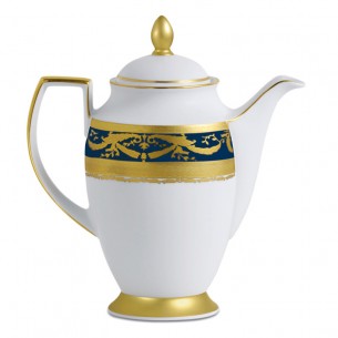 Imperial Gold Cobalt  Coffee pot
