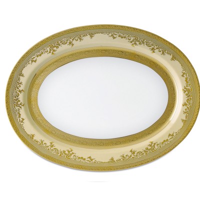 Royal Gold Crème  Oval platter