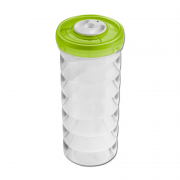VACSY® POLYCARBONATE CONTAINER, (15CC, 10CM, GREEN)