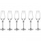 Champagne Sparkling wine flutes + stems Set